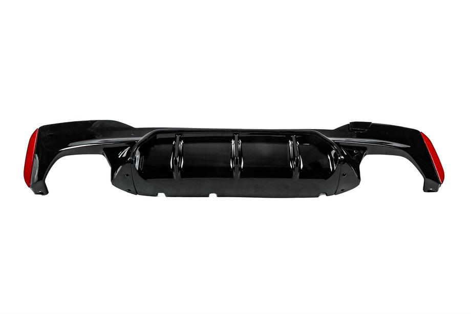 BMW 5 Serie G30/G31 2017–2023 DPT achterdiffuser (voor M-Sport/M5 F90, hoogglans zwart) Foto 3