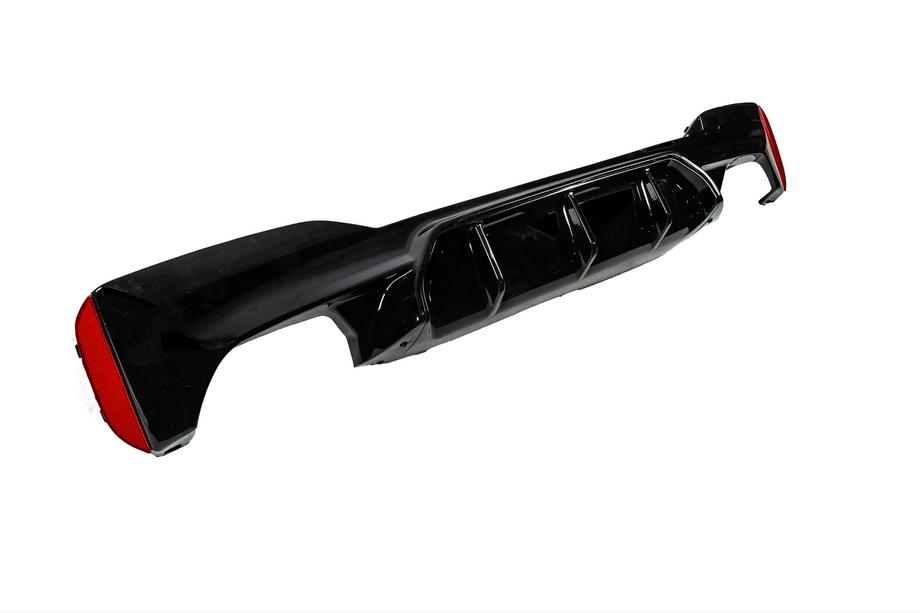 BMW 5 Serie G30/G31 2017–2023 DPT achterdiffuser (voor M-Sport/M5 F90, hoogglans zwart) Foto 5