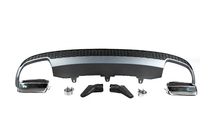 Audi A6 C7 2011–2017 Achterdiffuser met uitlaatsierstukken DPT S-Line-style (2011-2014) foto 5