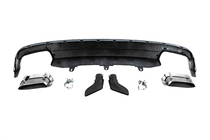 Audi A6 C7 2011–2017 Achterdiffuser met uitlaatsierstukken DPT S-Line-style (2011-2014) foto 6