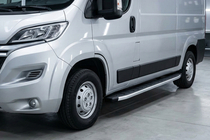 Fiat Ducato 2006–2025 Side steps Fullmond (2 stuks, aluminium) foto 1