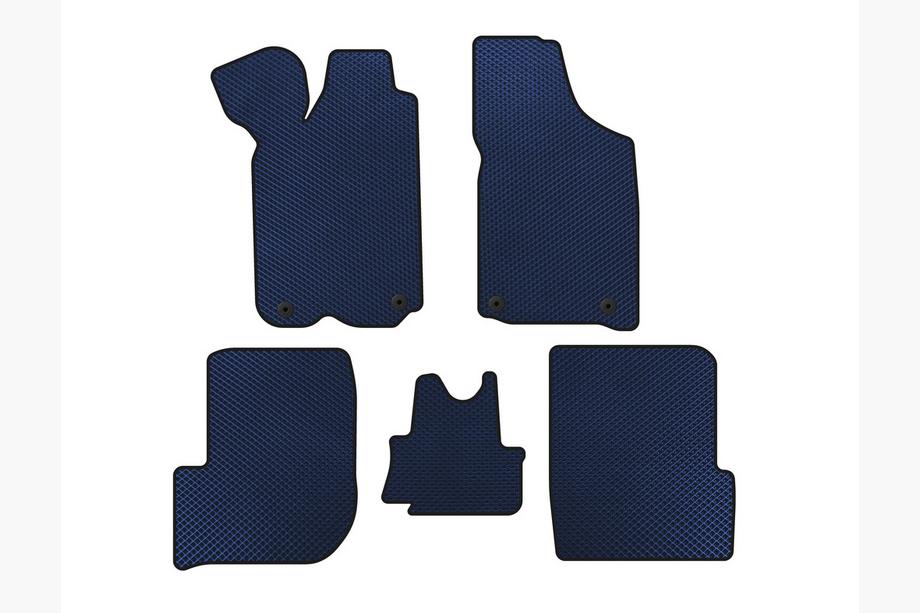 Audi 100 C3 1988–1991 EVA vloermatten voor interieur (1982-1991, Avant, blauw) Image
