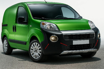 Citroen Nemo 2007–2017 RVS mistlampomlijstingen (bovenmodel, 2 st.) foto 1