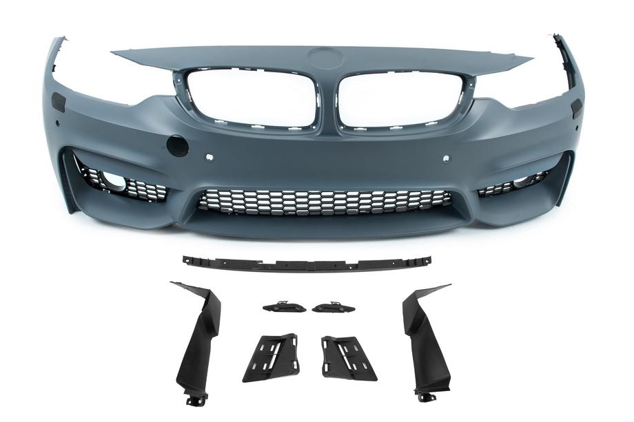 BMW 4 Serie F32/F33/F36 2012–2020 Complete bumperset F82 M4 (voor F32) Foto 8