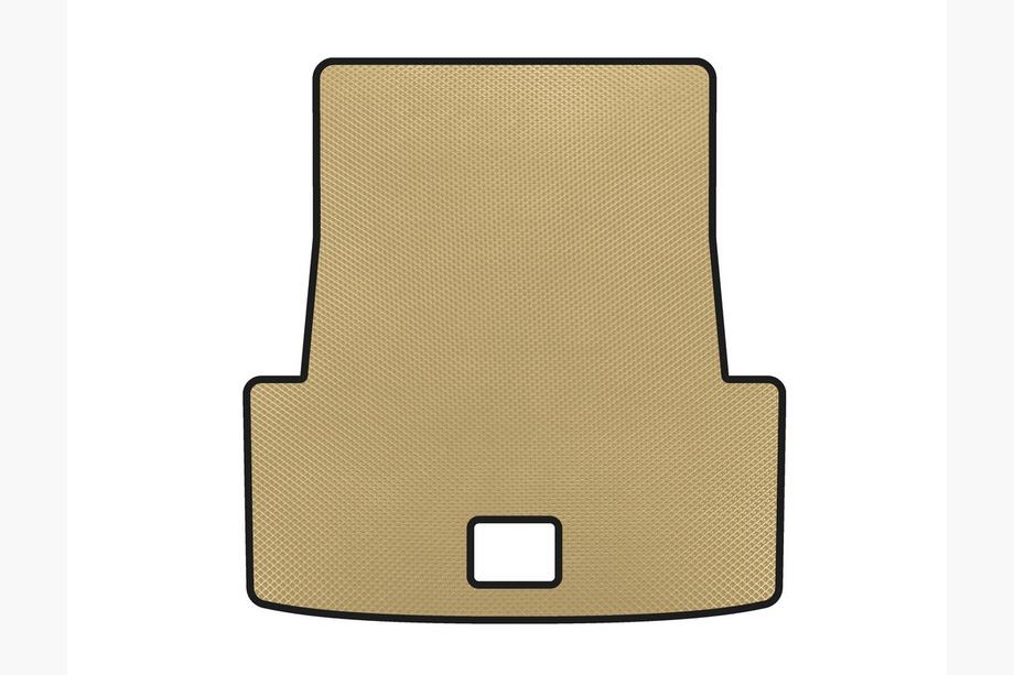 BMW 3-serie E90/E91 2005–2011 Kofferbakmat EVA V-2 (Voor E90, Beige) Image