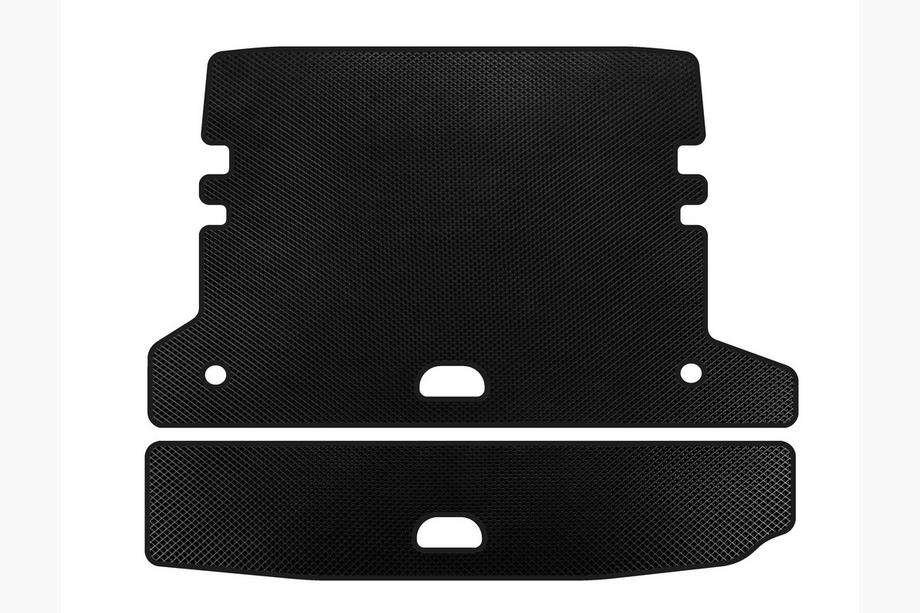 BMW 3 Serie F30/F31 2012–2019 EVA V-2 kofferbakmat (voor F-31, zwart) Image