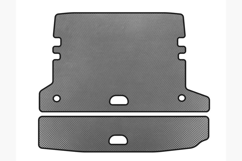 BMW 3 Serie F30/F31 2012–2019 EVA V-2 kofferbakmat (voor F-31, grijs) Image