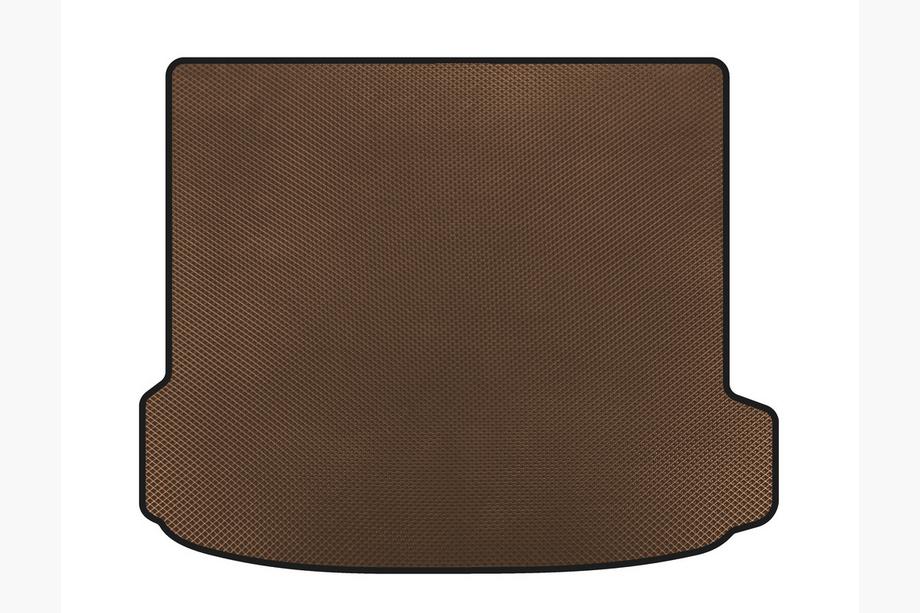 BMW X6 E71 2008–2014 EVA V-2 kofferbakmat (Bruin) Foto 1
