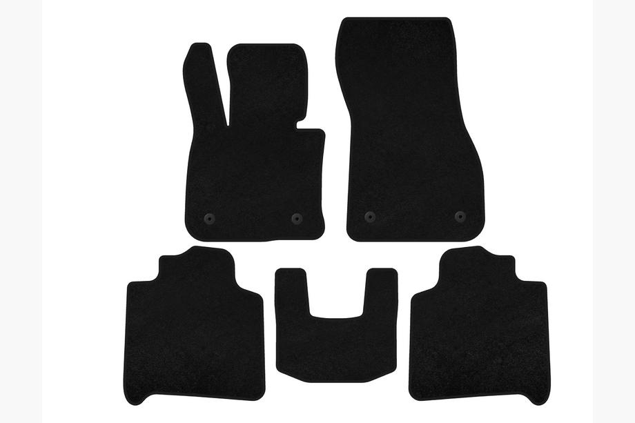 BMW 2 Serie Active Tourer F45/F46 2014–2021 Textiele automatten Classic (Voor F46, 2 rijen, zwart) Image