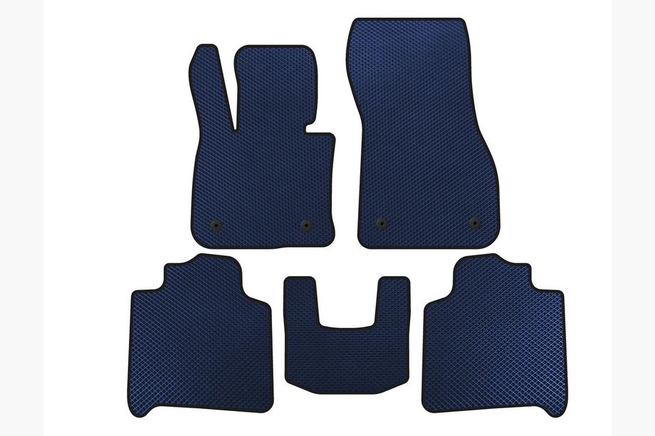 BMW 2 Serie Active Tourer F45/F46 2014–2021 EVA automatten (Voor F46, 2 rijen, blauw) Image