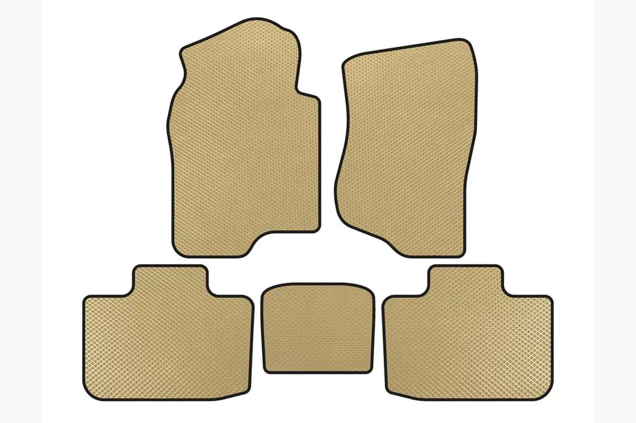 Cadillac Escalade 2007–2014 EVA automatten (2 rijen, beige) Image