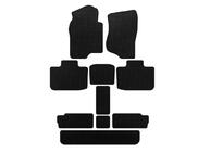 Cadillac Escalade 2007–2014 EVA-automatten (3 rijen, zwart) foto 1