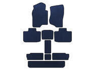 Cadillac Escalade 2007–2014 EVA automatten (3 rijen, blauw) foto 1