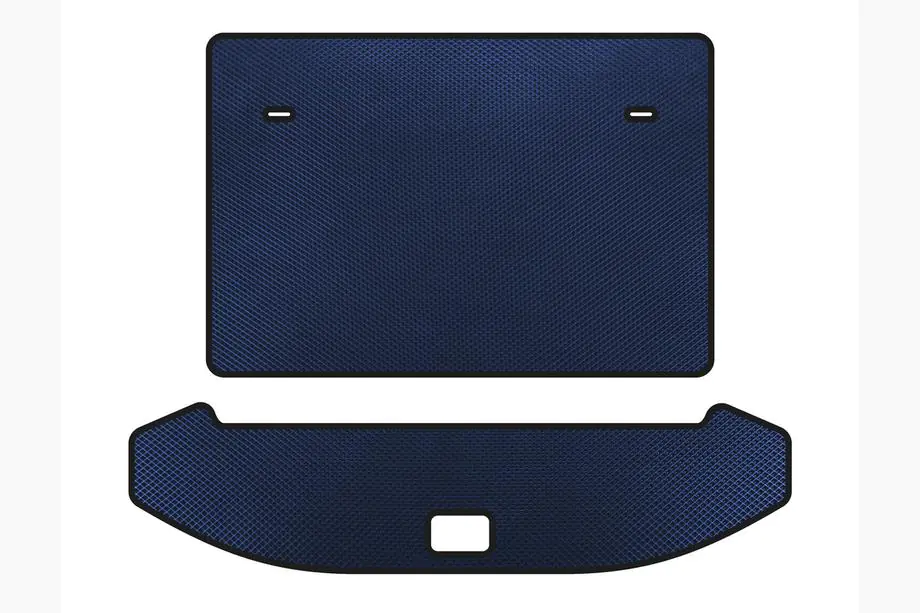 Jetour X70 2018– EVA kofferbakmat (3 rijen, blauw) Image