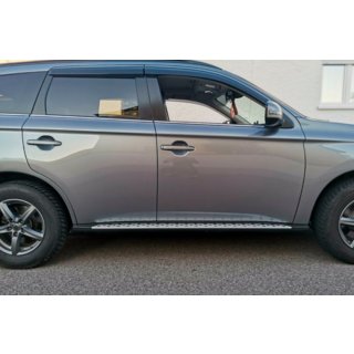 Side steps OEM V1 (2 stuks, aluminium) Mitsubishi Outlander 2012–2021 foto 1