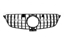 Mercedes GLE/ML-klasse W166 2011–2018 Voorgrille GT Panamericana Black (voor GLE) foto 3