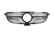 Mercedes GLE/ML-klasse W166 2011–2018 Tuning grille Diamond Black (GLE) Zonder camera foto 2