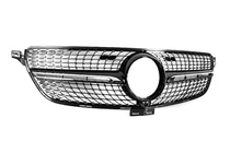 Mercedes GLE/ML-klasse W166 2011–2018 Tuning grille Diamond Black (GLE) Zonder camera foto 4