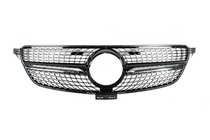 Mercedes GLE/ML-klasse W166 2011–2018 Tuning grille Diamond Black (GLE) Zonder camera foto 6