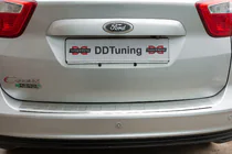 Ford C-Max/Grand C-Max 2010–2019 OmsaLine rvs chromen achterbumperbeschermer foto 8