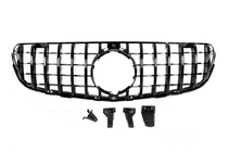 Mercedes GLC X253 2015–2022 Voorgrille GT Panamericana Black (2015-2019) foto 2