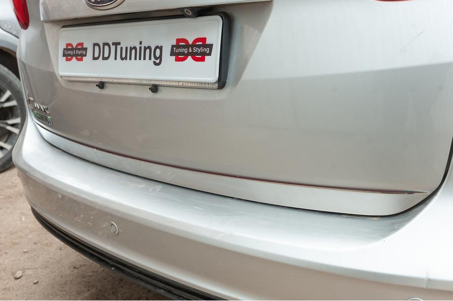 Ford C-Max/Grand C-Max 2010–2019 RVS kofferbakrand Carmos - Turks staal Image