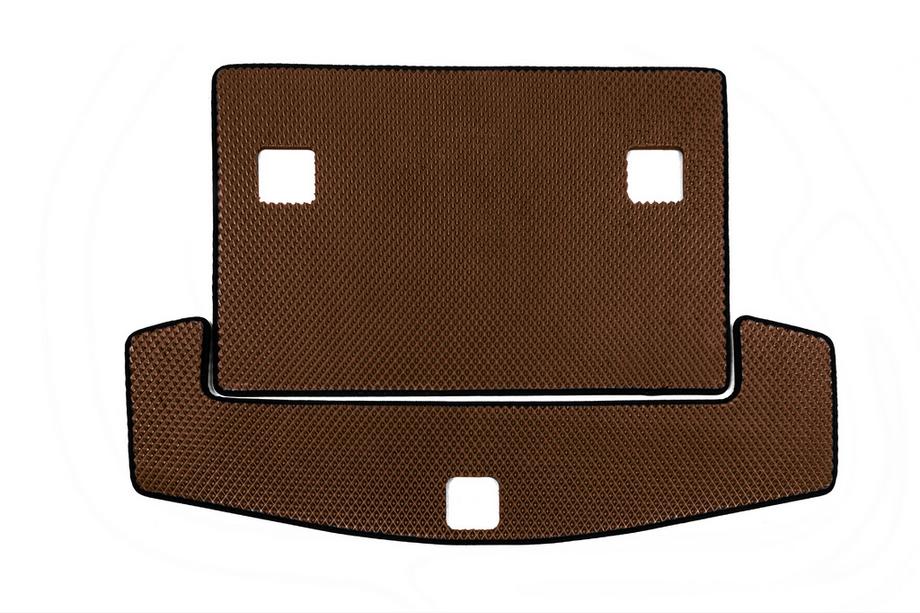 Chevrolet Captiva 2006–2019 EVA bagageruimte mat (7 zitplaatsen, bruin) Image