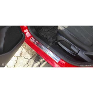 Dorpellijstset (Carmos V1, 4 stuks, RVS) Ford Fiesta 2008–2017 foto 4