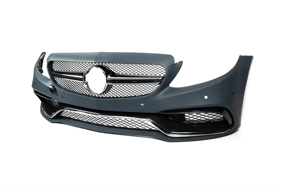 Mercedes C-klasse W205 2014–2021 Complete voorbumper (AMG C63-designs 2014-2018) Foto 3