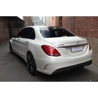 Achterbumper voor diffuser (AMG C63-designs 2014-2021)