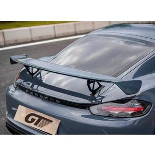 GT4 carbon spoiler Porsche Boxster/Cayman 982 (718) 2016– foto 1