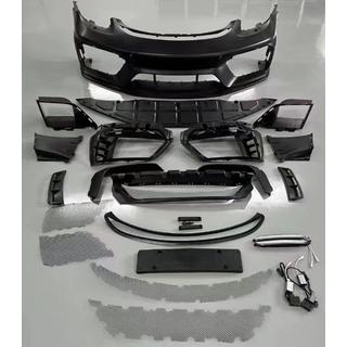 Voorbumper compleet (in 982 GT4-stijl) Porsche Boxster/Cayman 981 2013–2016 foto 2