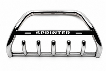 Mercedes Sprinter W907/W910 2018– Bullbar WT004 (RVS) foto 1