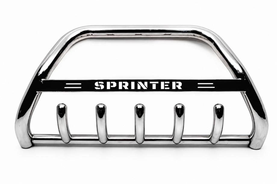Mercedes Sprinter W907/W910 2018– Bullbar WT004 (RVS) Image