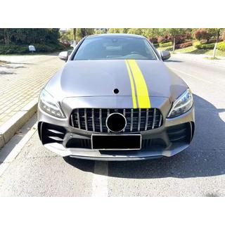 Bodykit set met diffuser voor Coupe (Black Mamba C63GT design) foto 3