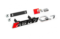 Audi Q7 2015–2026 Embleemset voor grille foto 3