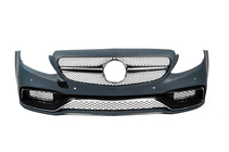 Mercedes C-klasse W205 2014–2021 Bodykit met diffuser voor Coupe (AMG C63-designs 2014-2018) foto 3