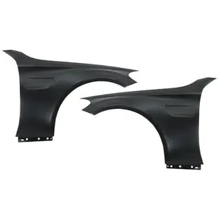 Spatborden in C63 AMG Style (aluminium, 2 stuks) Mercedes C-klasse W205 2014–2021 foto 1