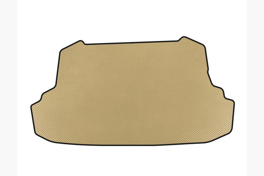 BYD F3 2013–2015 EVA kofferbakmat (met uitsparing voor gasfles, SD, beige) Image