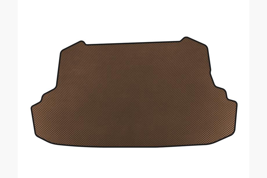 BYD F3 2013–2015 EVA kofferbakmat (uitsparing voor gasfles, SD, bruin) Image
