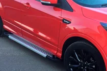Ford Kuga/Escape 2013–2019 Side steps Allmond Grey (set van 2, aluminium) foto 5