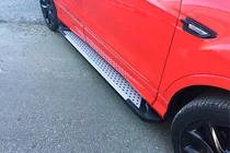 Ford Kuga/Escape 2013–2019 Side steps Allmond Grey (set van 2, aluminium) foto 4