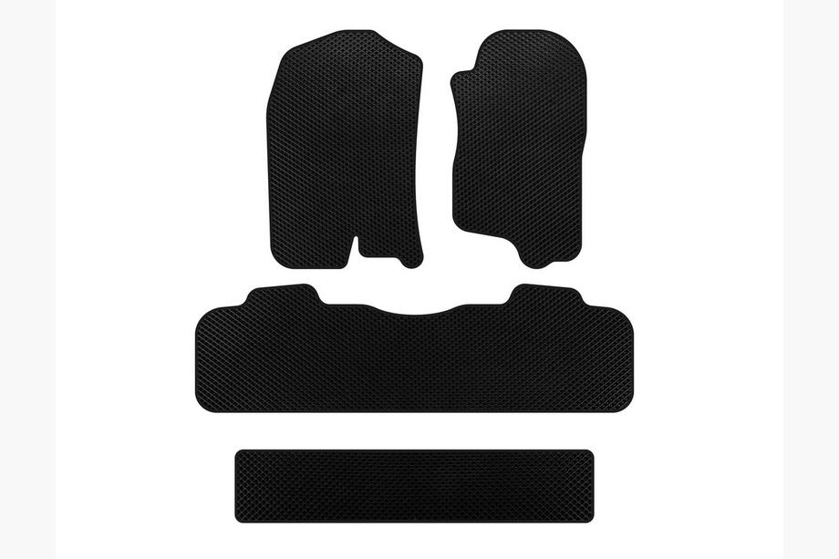 Chevrolet Tahoe 2007–2014 EVA automatten (3 rijen, 2007-2014, Zwart) Image
