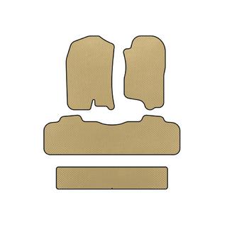 EVA vloermatten voor interieur (3 rijen, 2007-2014, beige)