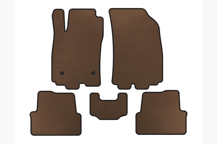 Chevrolet Sonic 2011–2022 EVA automatten (HB, bruin) Image