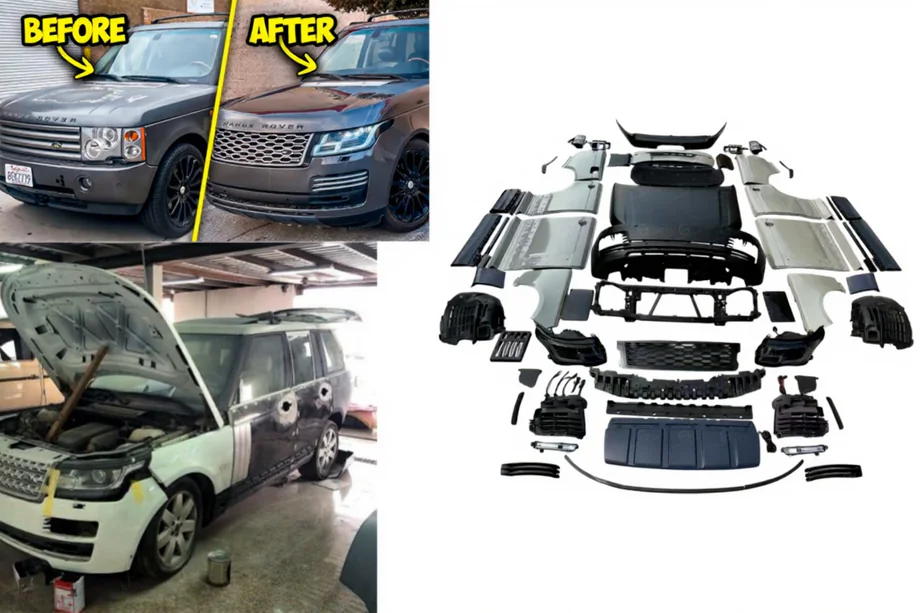 Range Rover III L322 2002–2012 Faceliftset voor 2020 (met deuren) Image