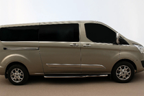 Ford Custom 2013–2022 Onderste raamlijsten (8 st., RVS) foto 1