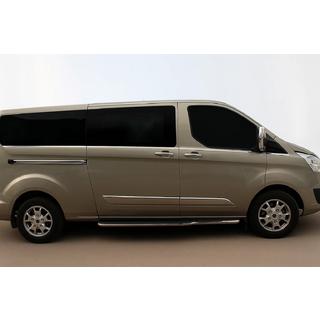 Onderste raamlijsten (8 st., RVS) Ford Custom 2013–2022 foto 1