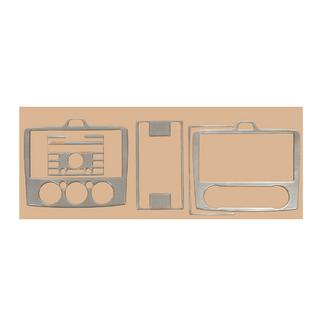 Aluminium sierlijsten voor A/C- en klimaatbedieningspaneel (mini-set)