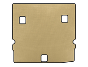 Chevrolet Orlando 2010–2018 Kofferruimtemat V-2 (Beige) foto 1